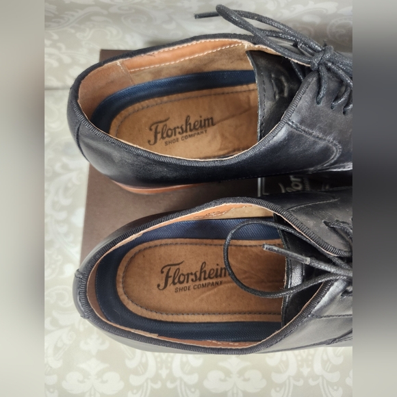 Like New Florsheim Black and Brown Men\'s Oxfords #414L main image 8